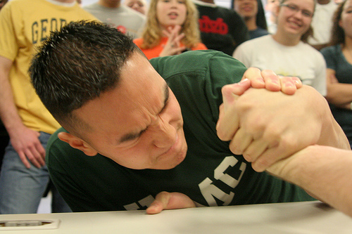 Arm Wrestling Day (204 of 443) by Hector Alejandro, used under Creative Commons license