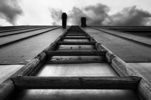 Roof Ladder (Porvoo, Finland) by Miguel Virkkunen Carvalho (cc license)