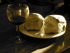 bread and wine #1, khrawlings, cc license